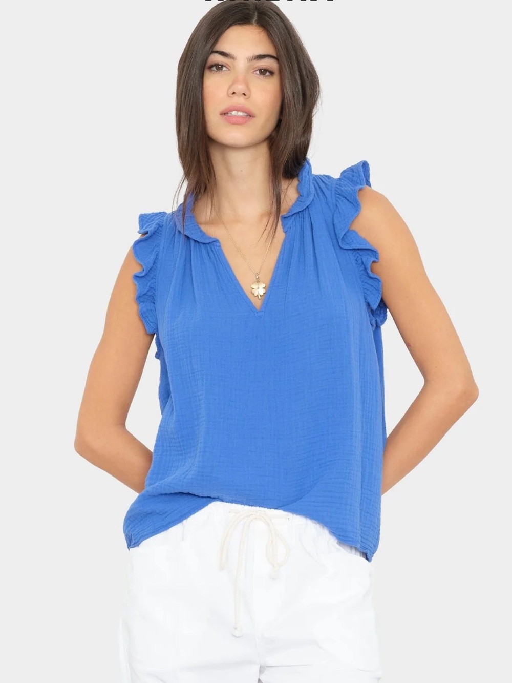 Xirena Bex top blue size M